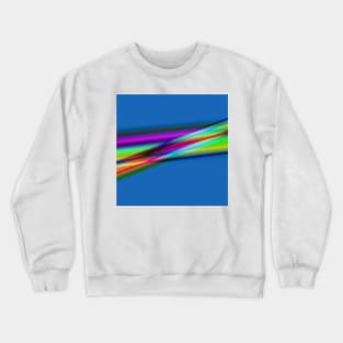 red blue green pink texture art Crewneck Sweatshirt